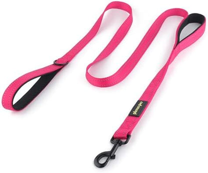 Plutus Pet Double Handle Dog Leash, 6 FT Long, for Medium Large Dogs by PLUTUSPET