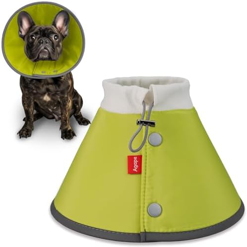 Agape Soft Dog Cone for Small Dogs & Cats, Recovery Collar to Stop Licking by Agape