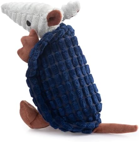 Hollypet Armadillo Squeaky Puppy Dog Toys for Small Medium Dogs, 8" by Hollypet
