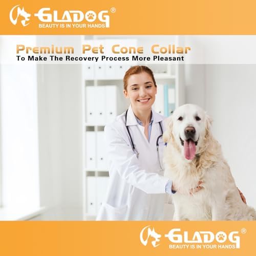Soft Dog Cone Collar, 2 PCS (for Exact Size) Flexible Plastic Cone for Dogs After Surgery, Dog Recovery Collar, Adjustable E-Collar for Large/Medium/Small Dogs Cat, Comfy Elizabethan Collar (XL) - Image 5