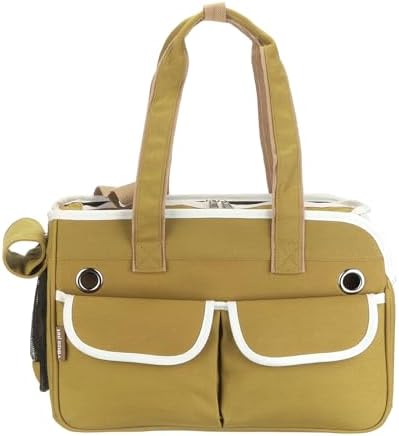 Cat Carrier for Pet Caramel Dog Cat Carrying Case Up to 16.5 lbs by Unknown