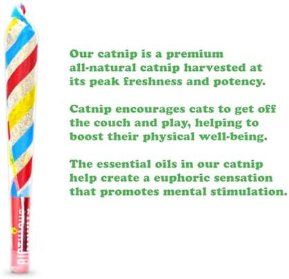 Meowijuana Birthjays Cat Toy Bundle | High Potency Catnip, Plush - Image 3
