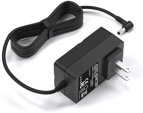VHBW Replacement for Petsafe ScoopFree Litter Box Power Cord 10Ft Compatible with PetSafe Automatic Self-Cleaning RFA-516 PAL00-14243, PAL00-15342, PAL00-14242 Power Adapter by VHBW
