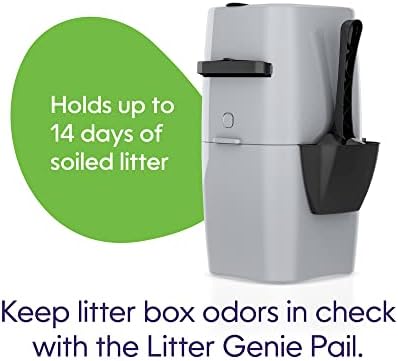 Litter Genie Standard Cat Litter Disposal Pail with 14 ft Standard Refill - Image 3