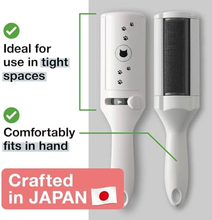 Necoichi Purrfection Neat & Easy Cat Hair Pet Hair Remover, Textured microfibers Trap Fur & lint Fast, Made in Japan - Image 5