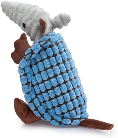 Hollypet Armadillo Squeaky Puppy Dog Toys for Small Medium Dogs, 8" by Hollypet