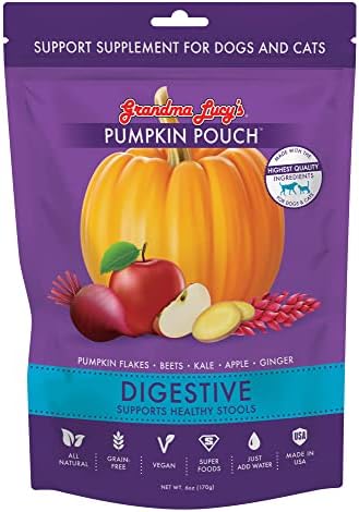 grandma lucy's Pumpkin Pouch Digestive 6oz,Purple by GrandmaLucys