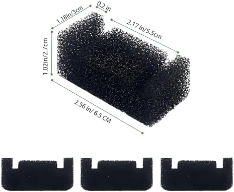 Replacement Cat Fountain Pump Sponge Filters, 6 Pack - Image 2