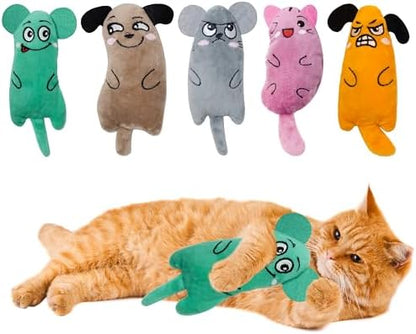 MMaiiu 5pcs Catnip Toys, Funny cat Toy, bite Resistant cat Toys by MAIIU
