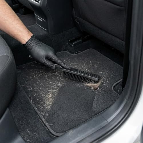 Rivali Car Care Long-Lasting Pet Hair Removal Brush - Professional Rubber Pet Hair Remover for Car Interiors, Carpet, Upholstery, Floor Mats, Seats, Furniture & Fabric Surfaces - Image 3