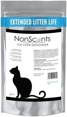 Nonscents Cat litter Deodorizer - Odor Eliminator - 8 Pound Bag by NonScents