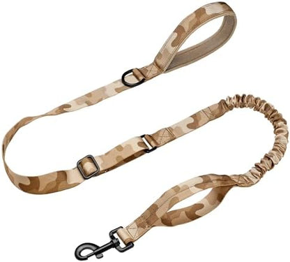 Forestpaw Tactical Dog Leash for Large Dogs, Camo Brown, 4-5FT by Forestpaw