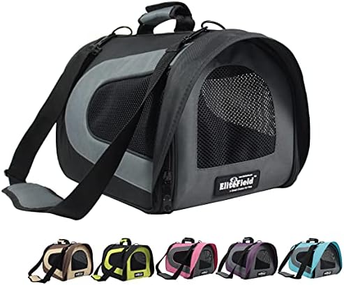 EliteField Deluxe Soft Pet Carrier for Cats and Dogs (3-Year Warranty) by EliteField