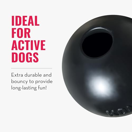 KONG Extreme Ball, Indestructible Rubber Dog Ball, for Small Dogs - Image 3