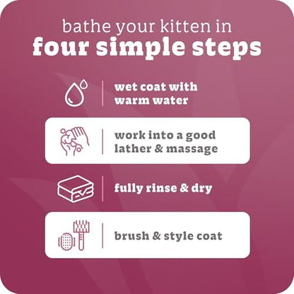 Espree Gentle Fresh Kitten Shampoo & Conditioner, Cat Shampoo, 12oz - Image 6
