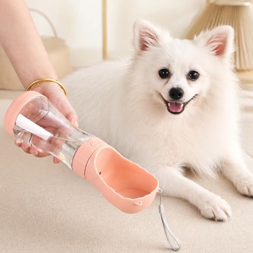 Portable Dog Water Bottle with Food Container, Leak-Resistant Travel Water Dispenser for Walking, Hiking & Travel - Image 5