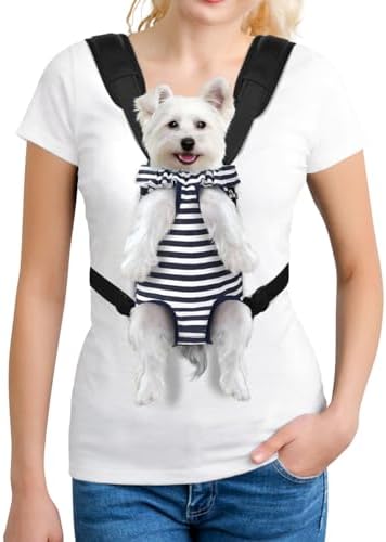 YUDODO Pet Dog Carrier Backpack Adjustable Front Carrier for Small Dog Cat by YUDODO