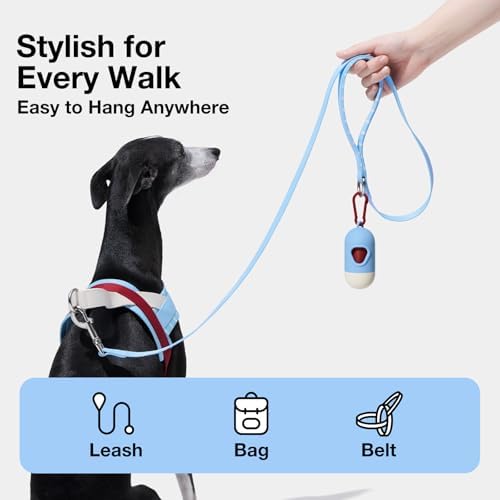 VETRESKA Dog Poop Bag Dispenser with 105 Bags, Leak Proof and Extra Thick - Image 6
