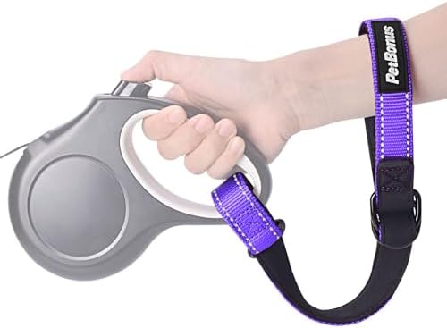 PetBonus Short Dog Leash, Safety Wrist Strap for Dog Retractable Leash by Petbonus