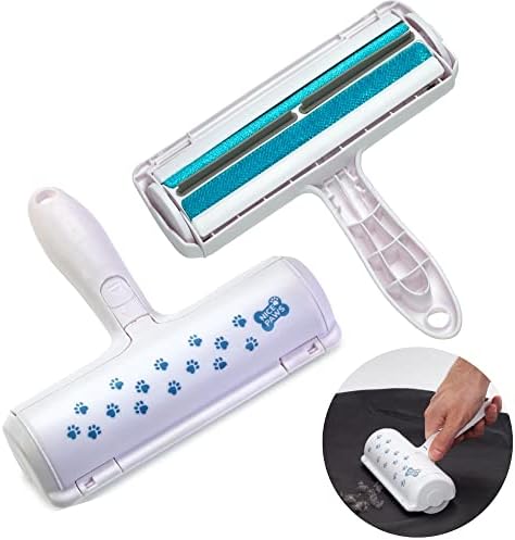 Pet Hair Remover - A Great Pet Hair Removal Tool for Home or Travel, Reusable, Eco-Friendly - Perfect on Clothes, Sofas, Beds, Carpets, Car Seats & More by NicePaws