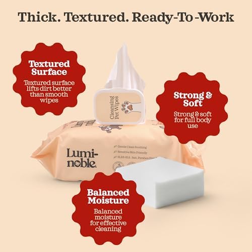 Pet Wipes for Dogs & Cats, dog wipes cleaning deodorizing, 400 Ct (4x100) - Image 4