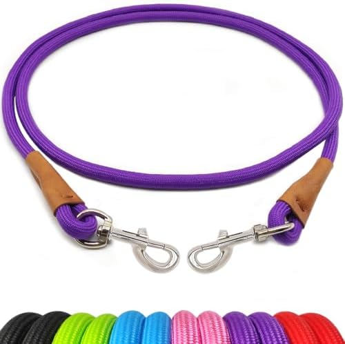 6 Foot Dog Tie Out Rope Leash, 1/2-In Indoor Training Tie Down by YUCFOREN