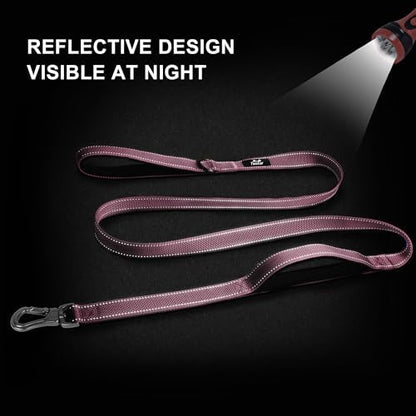 Twoear 4FT 1IN Heavy Duty Dog Leash for Large Dogs with 2 Padded Handles - Image 5