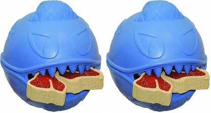 Jolly Pets Monster Ball - Blue - 3.5" (MB35) (Pack of 2) by JollyPets