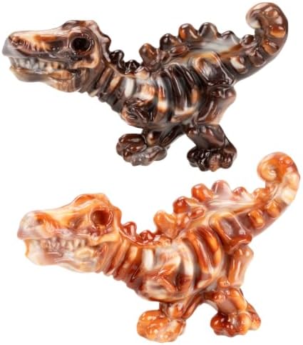 DinoBone 2-Pack Tough Dog Chew Toys for Aggressive Chewers, Rock-Hard Nylon - Image 2