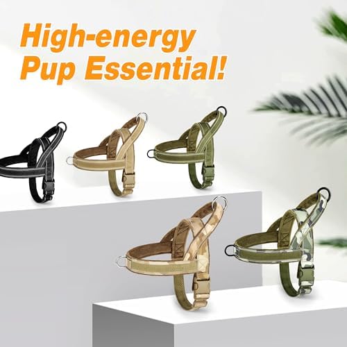 Forestpaw No Pull Dog Harness with Large Handle,Comfortable,XL,Green - Image 6