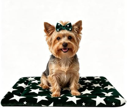 Dog Bed Mat - Soft Crate Pad for Kennel, Durable Pet Bed for Small Dogs & Cats - Comfort Support for Pet Crate, Cage, House by Unknown