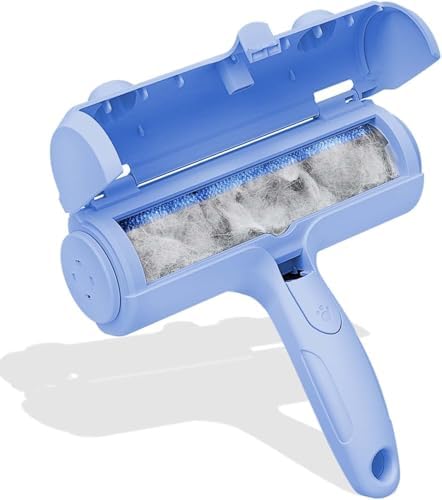 ACE2ACE Pet Hair Remover, Reusable Lint Roller for Cat and Dog Hair, Blue by ACE2ACE