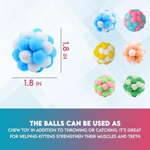 9 Pack Catnip Toys for Cats – Interactive Cat Toys for Indoor Cats & Kittens, Variety Bundle with Plush Animals & Catnip Balls, Fun Kitten Enrichment Toys Set - Image 4