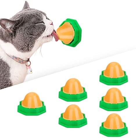 Potaroma 6 Pack Cat Energy Ball Toys, Includes Catnip for Cats Lick by Potaroma