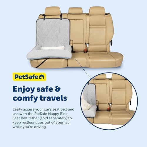 PetSafe Happy Ride Car Dog Bed, Gray - Image 6