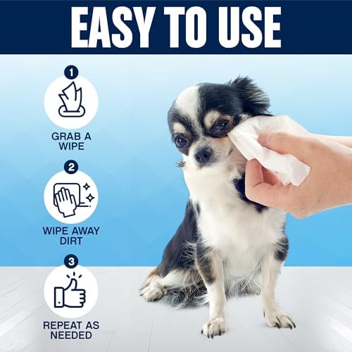 Dog Grooming Wipes - for Dogs and Puppies - Odor Neutralization - Image 3