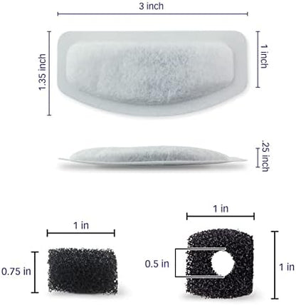 PET STANDARD Filters for ORSDA 2L Fountain, 12-Pack - Image 3