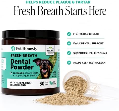 Pet Honesty Vet Approved Dog Teeth Cleaning Powder, 30 Servings - Image 5
