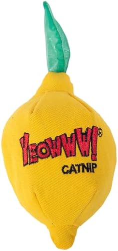 Yeowww! Duc Toy Catnip Lemon by YeowwwCatnip