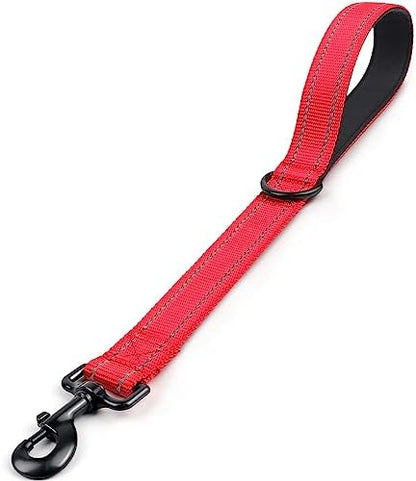 Joytale Short Dog Leash for Close Control & Training, 18", Red by Joytale