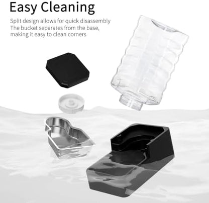 RIZZARI 10L Gravity Dog Water Bowl Dispenser: Wide Mouth Filter-Free Design - Image 6