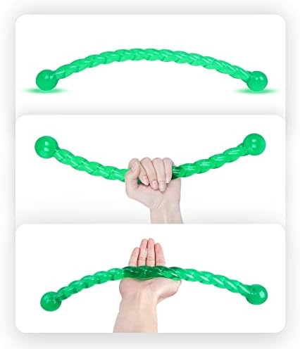 Ycozy Dog Chew Toys 19'' Long for Medium/Large Dogs Aggressive Chewers, Rubber Dog Rope Toys Knot Teething Toys Almost Indestructible - Image 6