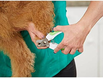Andis 65700 Animal Nail Cutter for Small Breeds - Stainless Steel Blades with Sharp Efficiency - Designed for Repeated Use & Recommended by Pet Trainers – Medium Size & White/Green - Image 4