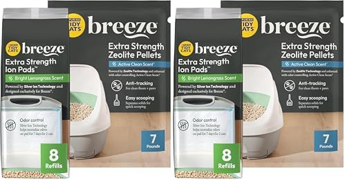 Purina Tidy Cats Breeze Cat Litter Extra Strength Refill Bundle,(Pack of 2) by PurinaTidyCatsLitter