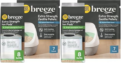Purina Tidy Cats Breeze Cat Litter Extra Strength Refill Bundle,(Pack of 2) by PurinaTidyCatsLitter