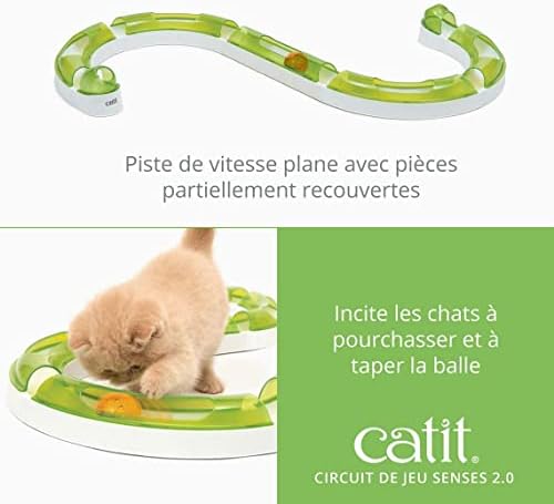 Catit Senses 2.0 Play Circuit Interactive Cat Toy - 8-Piece - Image 6