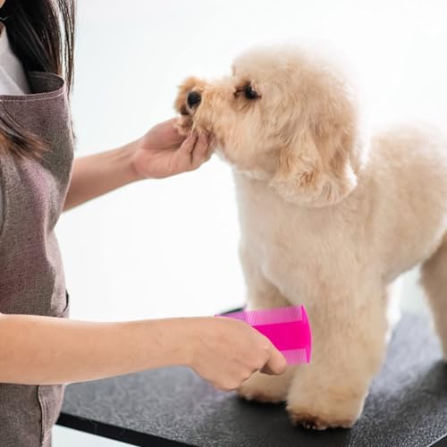 Double Sided Fine Tooth Comb for Adults Dog Cat Pet's Long, Short, Fine, Thick Hair(4 Pack) - Image 5