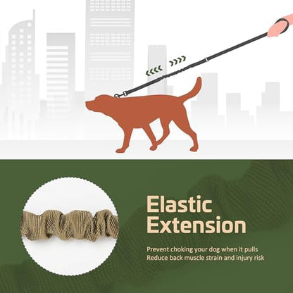 Forestpaw Tactical Dog Leash for Large Dogs, Khaki, 4-5FT - Image 6