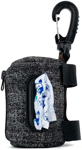 Dog Poop Bag Holder for Leashes doggie bag holder (Dark denim) by Unknown