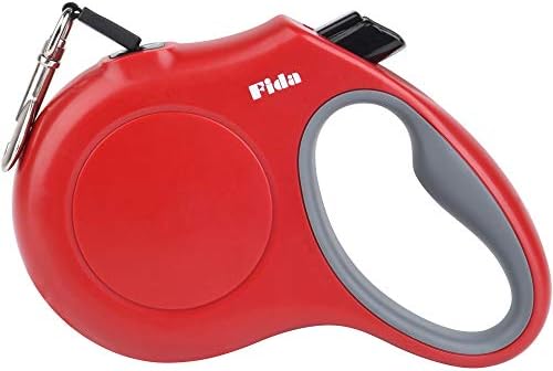 Fida Retractable Dog Leash, X-Small Breed, 10 ft, Red by Fida